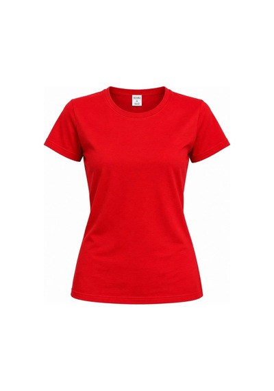 Kız Çocuk Basic Bisiklet Yaka Kısa Kollu Slim Fit Yazlık Tişört Çok Renkli