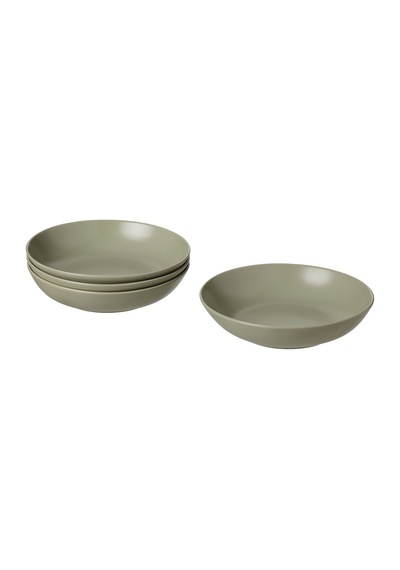 Ikea Färgklar Çukur Tabak Seti 23 Cm 4'lü Yeşil