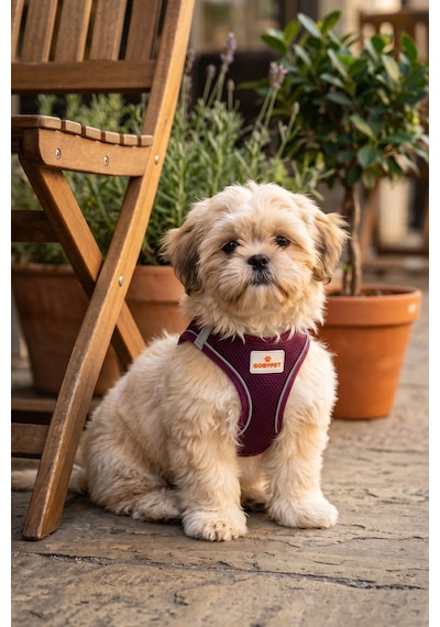 Kediler Ve Köpekler İçin Rahat, Dayanıklı Göğüs Tasması S Mor