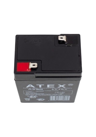 Atex 6 Volt 4 Ah Işıldak Aküsü 70 48 101 Mm