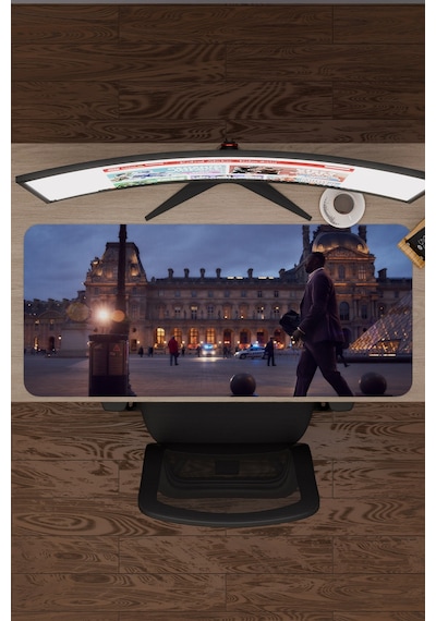 Lupin V3 90x40 Xxl Gaming Kauçuk Kaymaz Taban Mouse Pad Fare Altlığı
