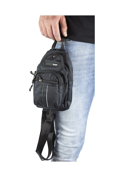 Küçük Boy Çokgözlü Günlük Çapraz Göğüs El Ve Omuz Çantası Unisex Body Bag Siyah Yeşil 955 Siyah - Yeşil Küçük Boy Çokgözlü Günlük Çapraz Göğüs El Ve Omuz Çantası Unisex Body Bag Siyah Yeşil 955 Siyah - Yeşil