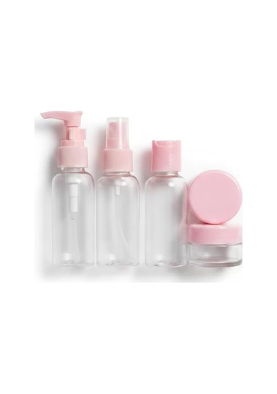 Taşınabilir 5 Li Seyahat Kozmetik Şişe Seti 30 Ml Sızdırmaz Çok Renkli