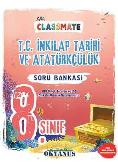 Okyanus 8. Sınıf Classmate T.c. İnkılap Tar. Ve Ata. Soru Bankası