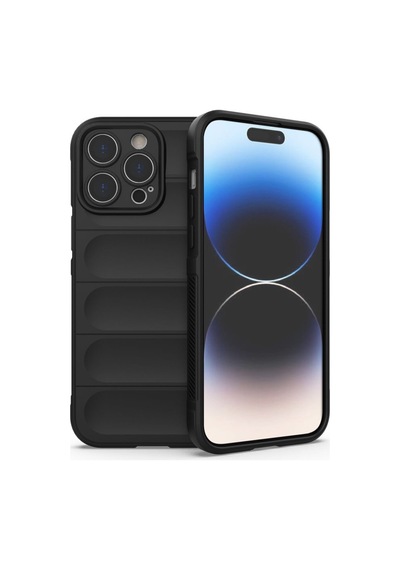 Apple iPhone  Uyumlu,  14 Pro Kılıf Optimum Silikon - Siyah