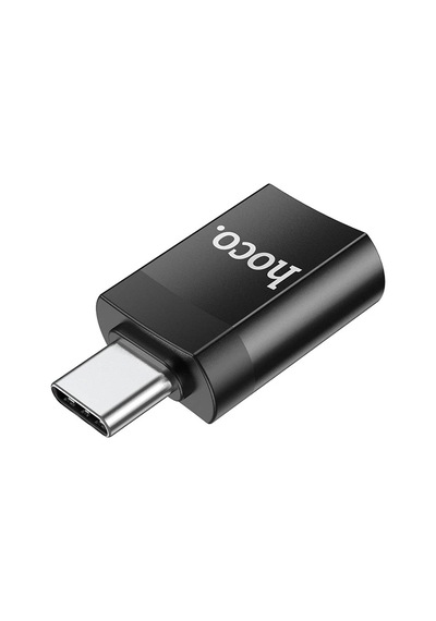 Hoco Ua17 Erkek Type-c To Dişi Usb Dönüştürücü Çevirici Adaptör- 5775 Siyah