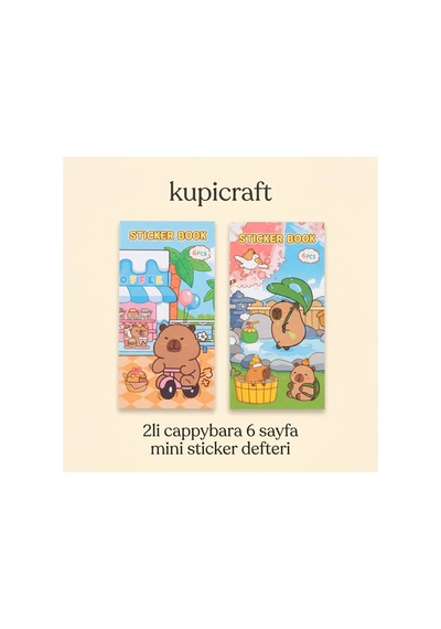 6 Sayfa Sticker Defteri 2 Adet Kapak Renkleri Farklı İçerik Aynıdır Capybara3 Ajanda Scrapbook Journal Etiket - 930823694 Diğer 6 Sayfa Sticker Defteri 2 Adet Kapak Renkleri Farklı İçerik Aynıdır Capybara3 Ajanda Scrapbook Journal Etiket - 930823694 Diğer