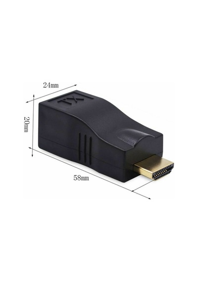 30 Metre Hdmi Extender Uzatma - Cat5 Cat6 Üzerinden Uzatma - 4K