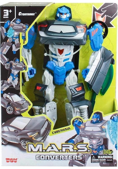 15771 2in1 M.a.r.s Sesli Ve Işıklı Converters Cyberhaul Dönüşebilen Robot 37 Cm