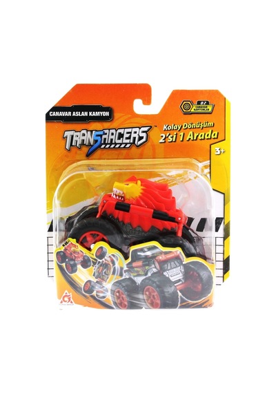 Transracers Dönüşen Araçlar Canavar Aslan / Kamyon