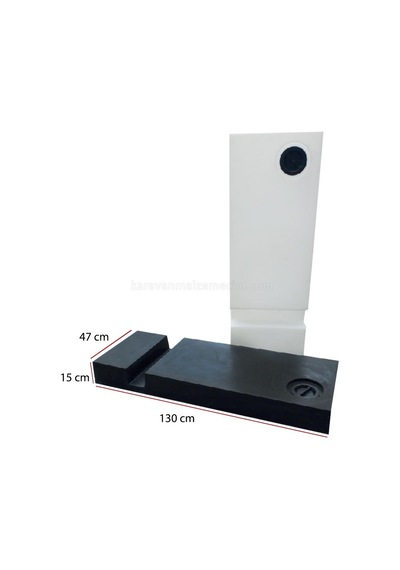 Karavan Su Deposu 75 Litre 130x47x15cm-534