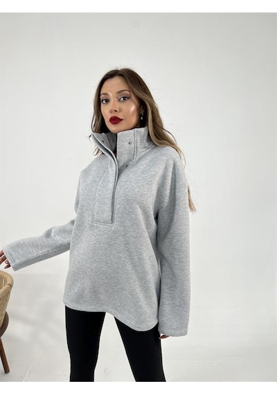 6616 Sweat-gri Melanj Renkli Çok Renkli