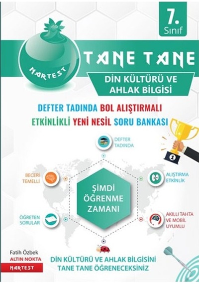 7 Sınıf Defter Tadında Tane Tane Din Kültürü Nartest Yay