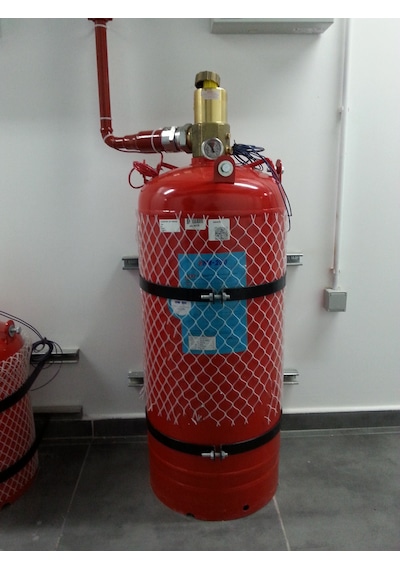 Fm200 Dolu Yangın Söndürme Sistemi Tüpü 40 KG