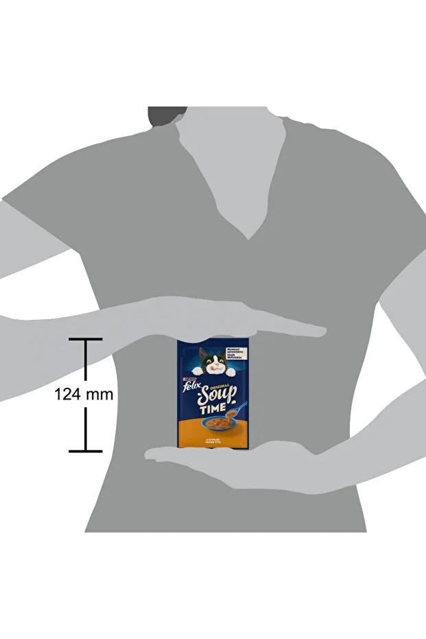 Felix Tavuklu Kedi Çorbası 30x48 Gr