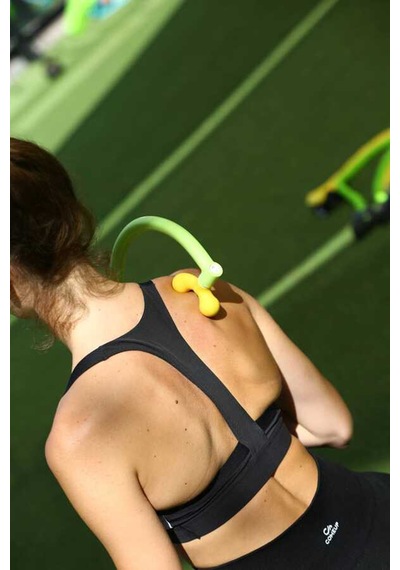 Slazenger Masaj Kancası Unisex Yeşil / Sarı Pilates Aksesuarları