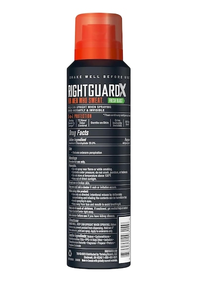 Right Guard Xtreme Defense Fresh Blast Antiperspirant Sprey Deodorant 107gr
