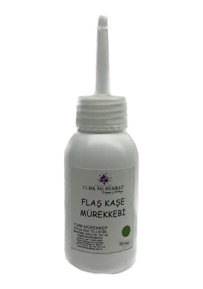 Flaş Kaşe Mürekkebi Yeşil 50 Ml