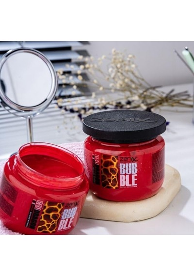 Zenix Red Bubble Face Mask 300 Ml