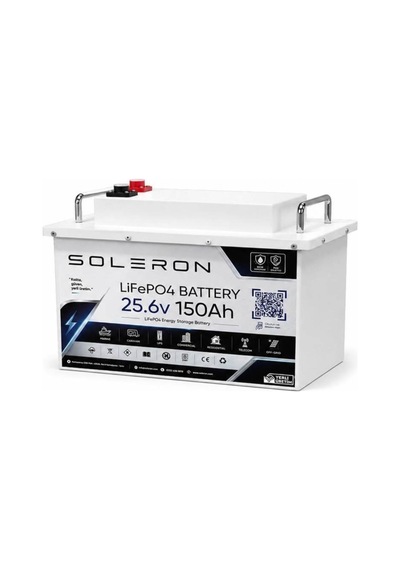 Soleron 25.6v 150ah 5.12kwh Lifepo4 Lityum Akü