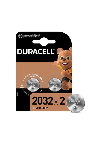 2 Adet Duracell Lityum 3 Volt 2'li Pil