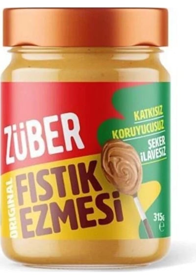Züber Orıgınal Fıstık Ezmesi 315g