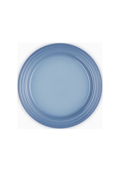 Le Creuset Renkli Dayanıklı Tasarım Seramik Kahvaltı Tabağı 22 Cm Açık Mavi