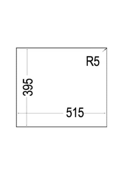 Teka Square 560 Tg Tezgah Altı Gri Granit Eviye