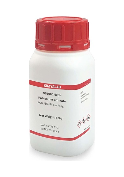 Kimyalab Potasyum Bromat Potassium Bromate 500 G