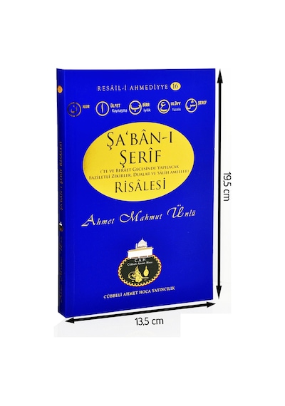 Cübbeli Ahmed Hoca Şaban-I Şerif Risalesi-1144