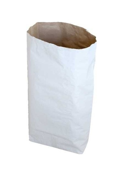 Kraft Çuval Beyaz Baskısız 50X75Cm 100 Adet