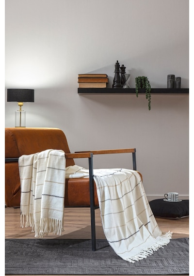 Liso Battaniye 130x170 Cm Lacivert/gri