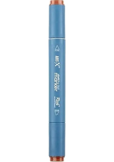 Rich Klm-17979 Art-x Sketch Marker Kalem Duo 479 Light Brown Standart