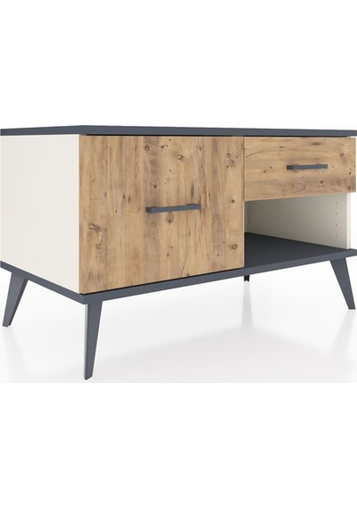 Hyperion Şifonyer 2 Çekmeceli 88x44x48 Aytaşı-antrasit/çam Antrasit/çam Hyperion Şifonyer 2 Çekmeceli 88x44x48 Aytaşı-antrasit/çam Antrasit/çam