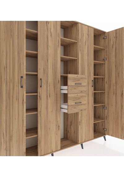 Hyperion Dolap 15 Raflı 2 Çekmeceli 4 Kapaklı 220x44x243 Çam-çam/çam Atlas Çam/atlas Çam Hyperion Dolap 15 Raflı 2 Çekmeceli 4 Kapaklı 220x44x243 Çam-çam/çam Atlas Çam/atlas Çam