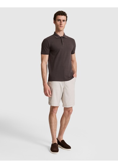 Pierre Cardin Erkek Koyu Kahverengi Tişört 50321192-vr084