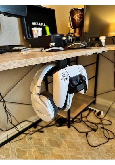 Masaya Monte Playstation 5 İle Uyumlu 5 Kol Standı, Ps5 İçin Kol Ve Kulaklık Standı, Aksesuar S