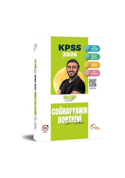 Doktrin Yayınları 2026 Kpss Coğrafya Soru Bankası