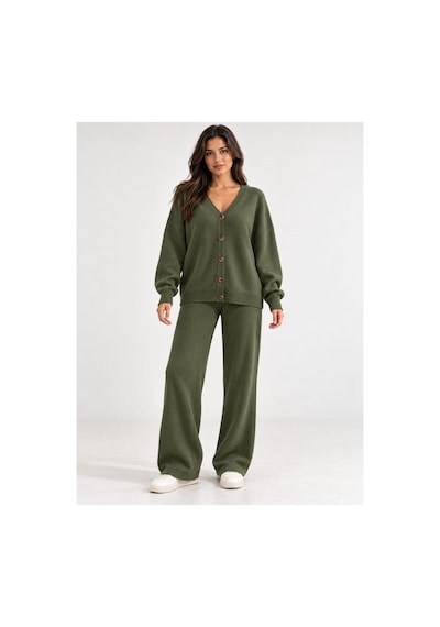 Velora Grup Triko 2'li Takım Oversize Haki - 938221605 Haki