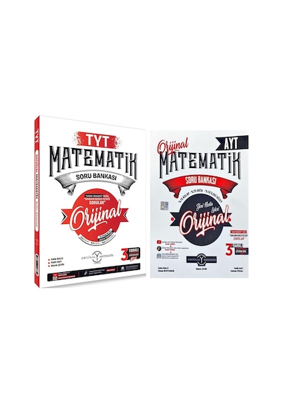 Orijinal Tyt Ve Ayt Matematik Soru Bankası Seti 2 Kitap