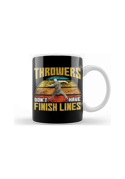 Throwers Don't Have Finish Lines Funny Javelin Kupa Bardak Porselen Karışık