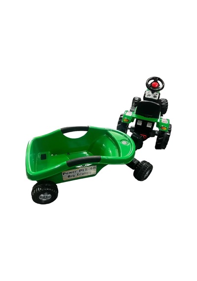 Pilsan Power Pedallı Big Trolley Traktör 07-320 Beyaz