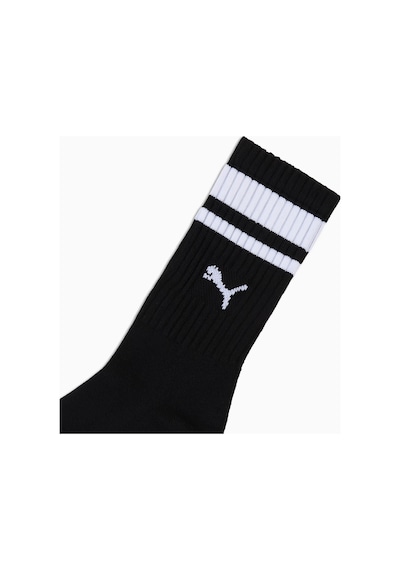 Puma Crew Heritage Stripe 2p Unisex Çorap-33761 Siyah