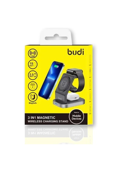 3'ü 1 Arada Manyetik Kablosuz Şarj Standı 15w Telefon, Saat Ve Kulaklık Şarj İstasyonu - 1 Metre Tip-c Kablolu Çok Renkli 3'ü 1 Arada Manyetik Kablosuz Şarj Standı 15w Telefon, Saat Ve Kulaklık Şarj İstasyonu - 1 Metre Tip-c Kablolu Çok Renkli