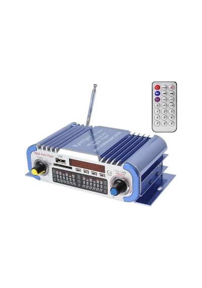 Hy601 2-kanal Dijital Hi-fi Amplifikatör Usb/fm/sd 12v