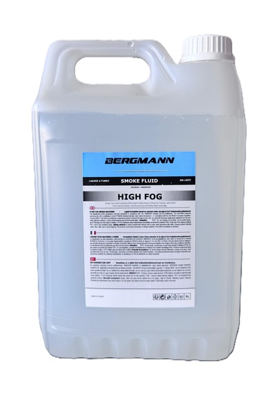 Bergmann High/ Yüksek Yoğunluk Sis/duman Likiti 5litre