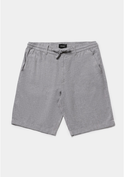 Colin's Colins Regular Fit Orta Bel Düz Erkek Gri Şort Cl1080006 Q1.v2 Gra