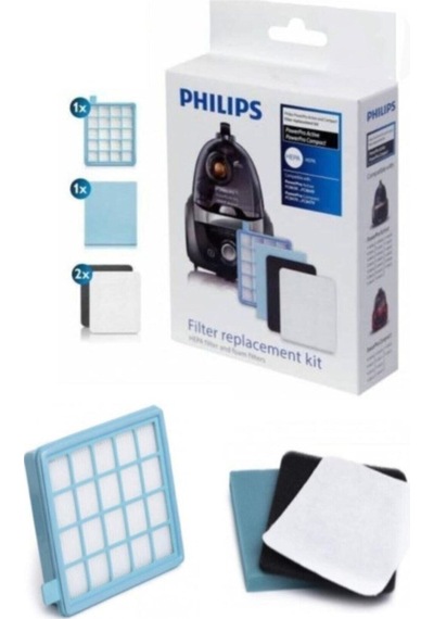 Philips Uyumlu Fc 9323/07 Powerpro Compact Hepa Filtre Seti ( 2 Adet )