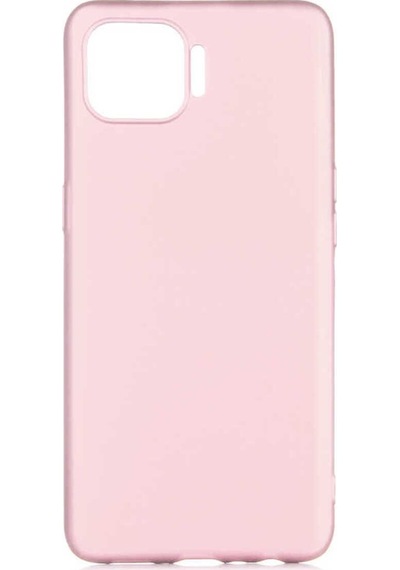 Oppo Reno 4 Lite Kılıf Zore Premier Silikon Kapak Rose Gold