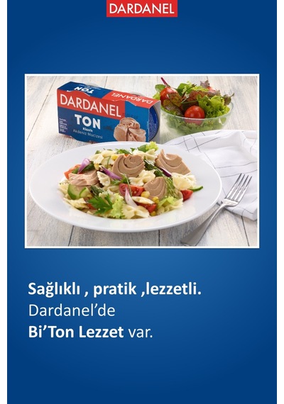 Dardanel Ayçiçek Yağlı Ton Balığı 3x75 Gr